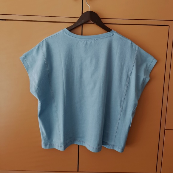 MANGO BUNDLE - Cropped cotton & Essential cotton-blend T-shirts - NWT (XL) - Picture 7 of 16